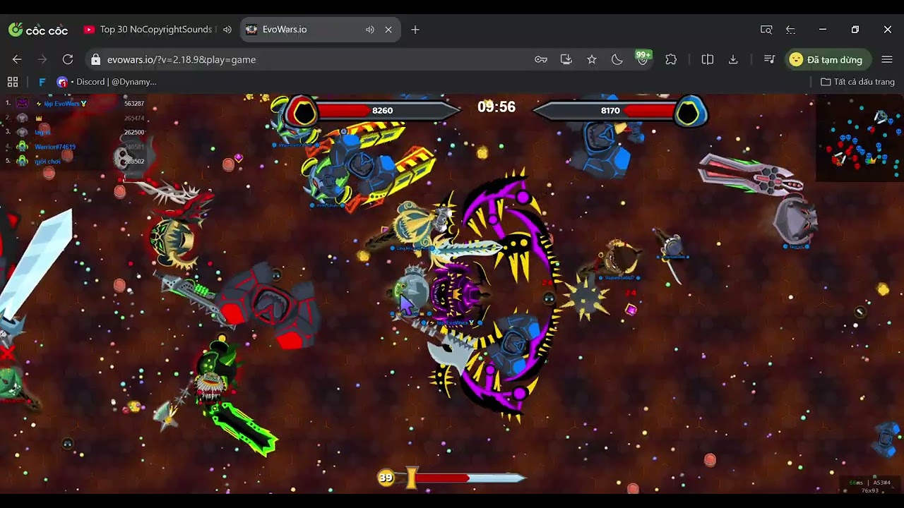 (EvoWars#22) chúc mừng sinh nhật @DynamyxGD-Evowars  nha 🥳🎉🥳🎉#games