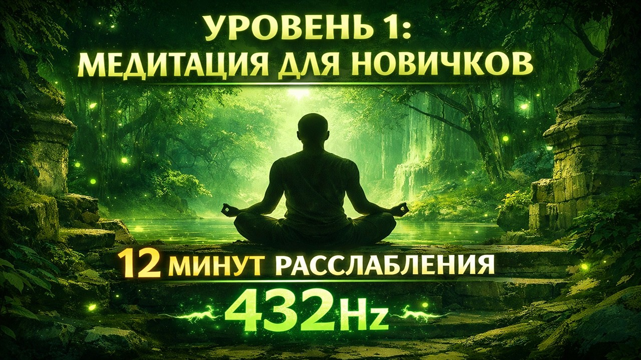 Первые шаги к медитации: 12 минут тишины и спокойствия