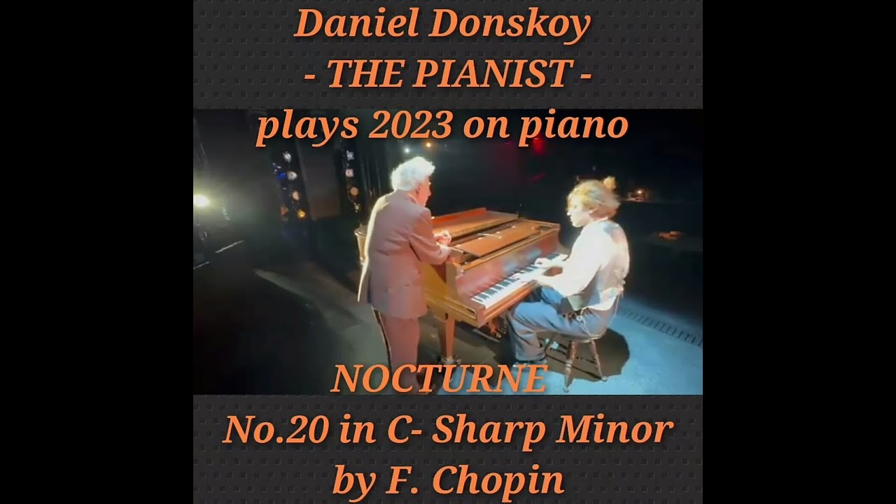 1) Daniel Donskoy´s Klavierspiel in THE PIANIST: 