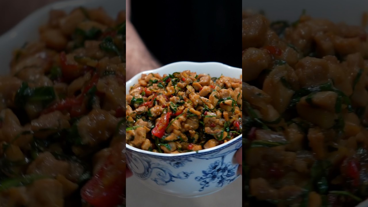 My Favorite Weeknight Meal: Thai Basil Chicken