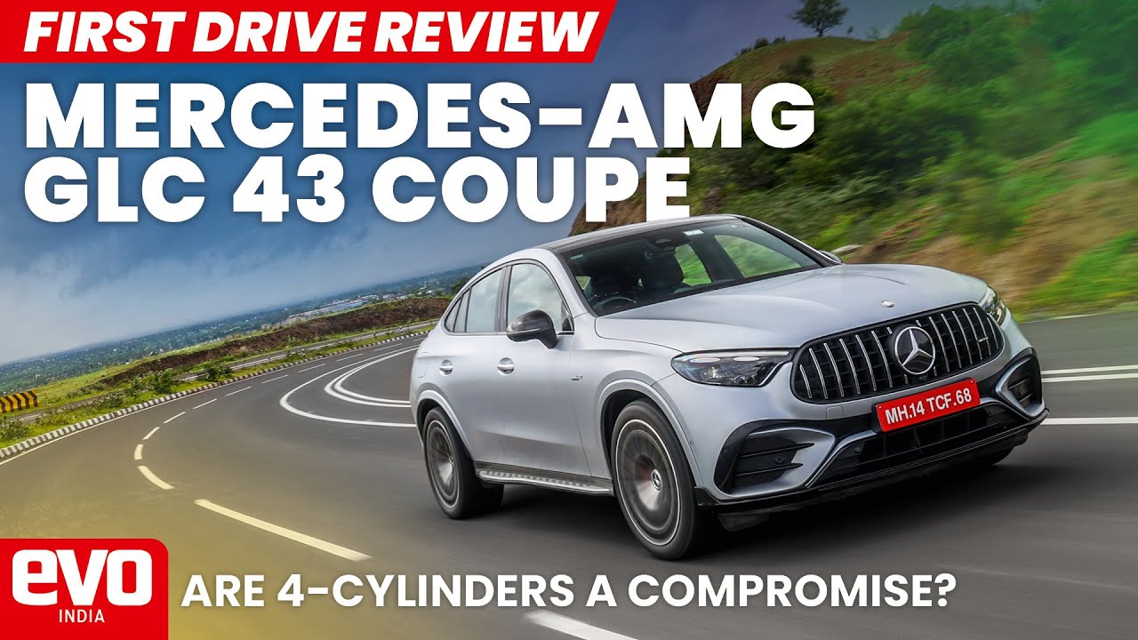 Mercedes-AMG GLC 43 Coupe 2024 года | Возвращение самого продаваемого AMG в Индии | Первый тест-д...