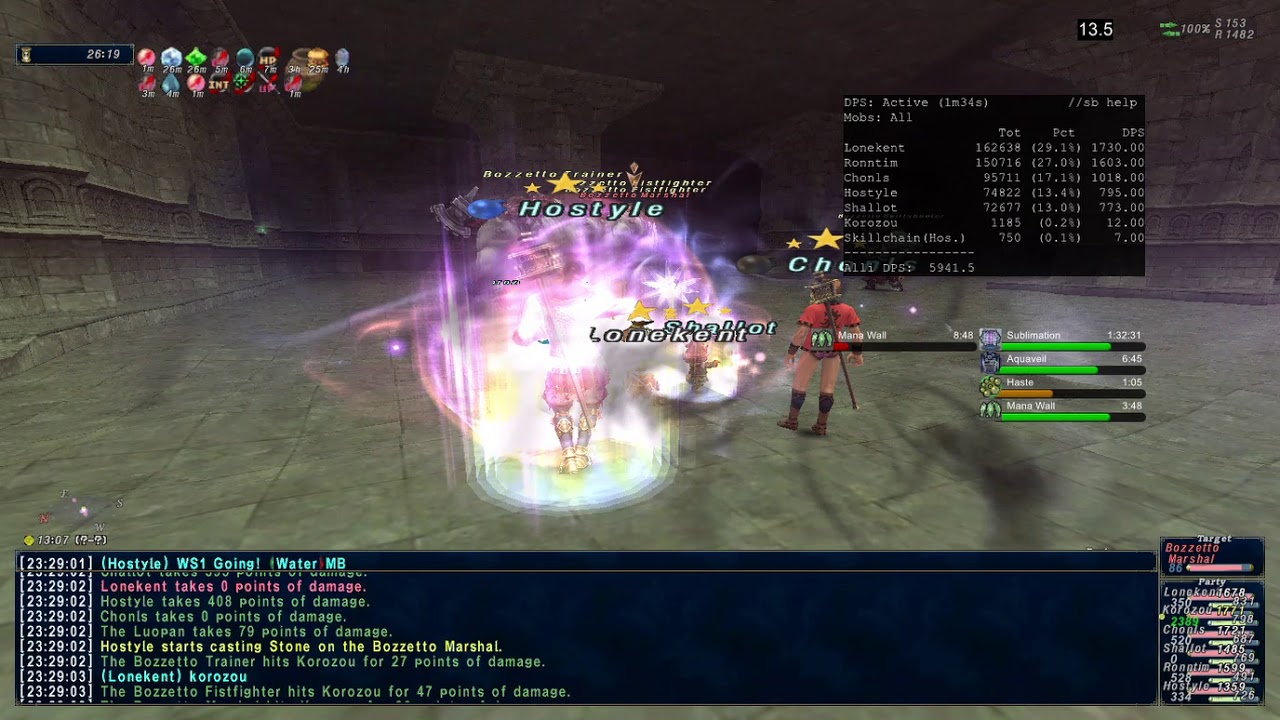 FFXI Ambuscade Volume 1 VD June 2019 (Gigas) BLM Burn