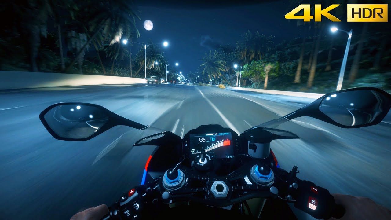 ⁴ᴷ⁶⁰ GTA V: BMW S1000RR Brutal Engine Sound with Akrapovic Evolution Line Exhaust