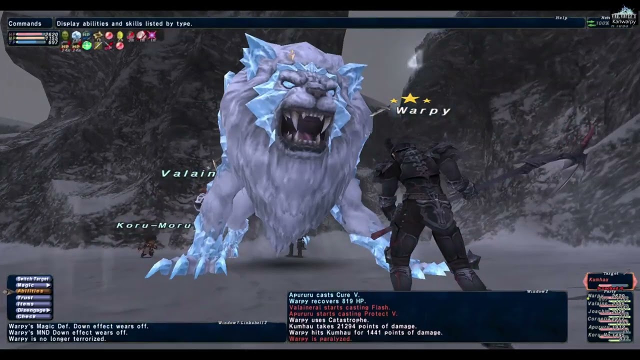 FFXI: Wildskeeper Reive (WKR) Kamihr Drifts 'Kumhau'
