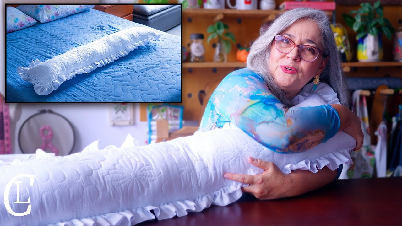 💪LA MEJOR ALMOHADA PARA DORMIR DE LADO, la puedes hacer tu mismo.