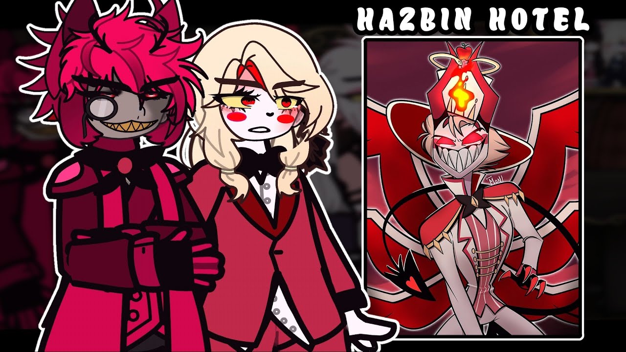 HAZBIN HOTEL react to The future | Gacha react 