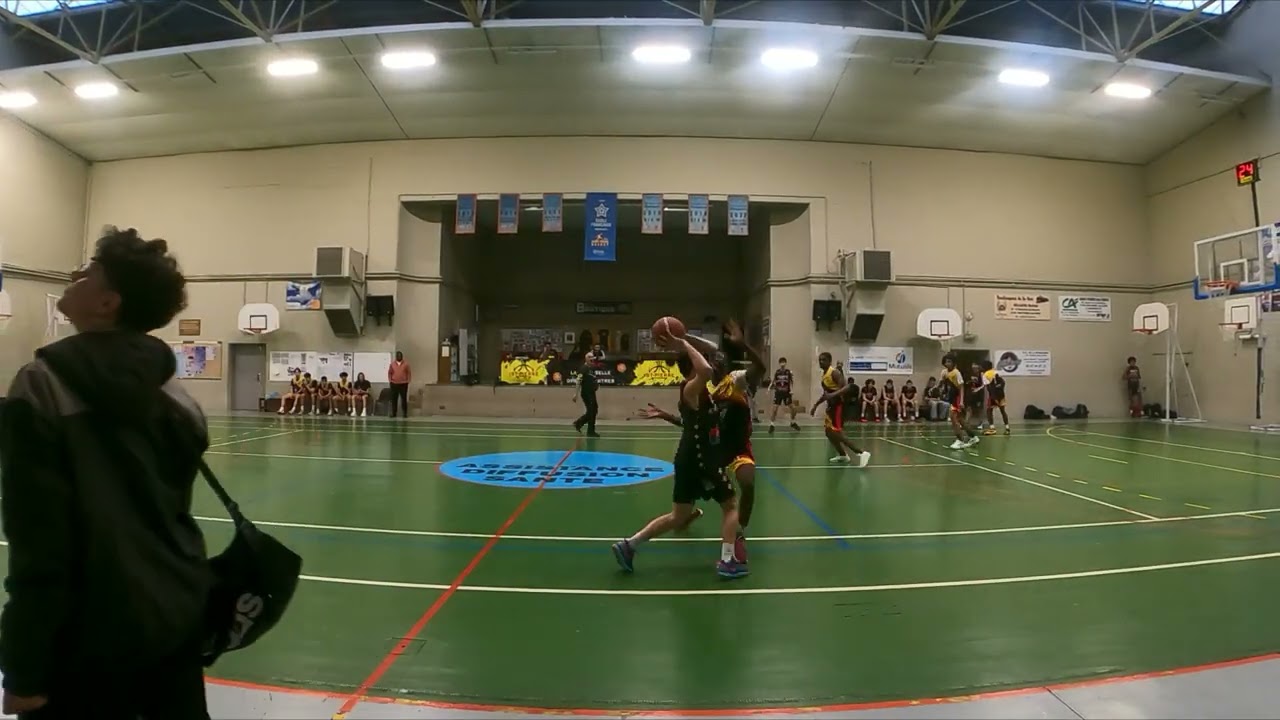 U18 DEPARTEMENTAL  SPDC - TMB  POULE TITRE  RETOUR  08 03 2024