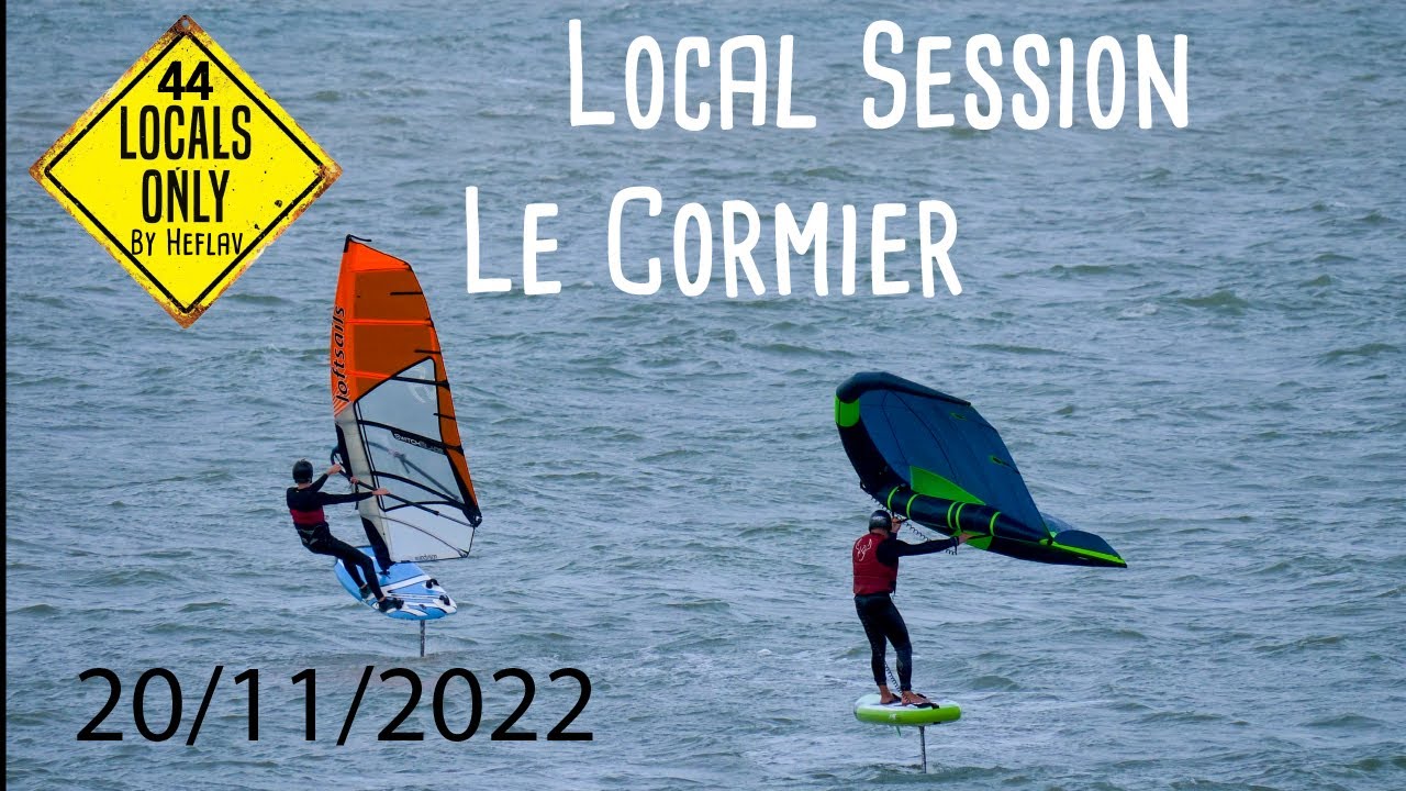 44 Locals Only - Session Wing Foil, Windfoil & Windsurf Le Cormier (44, France) 20/11/2022