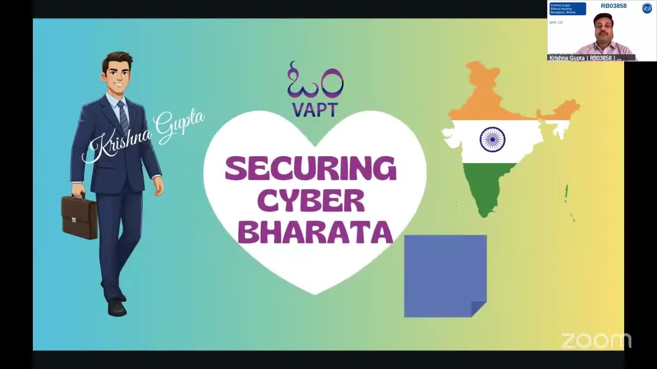 Skill-up to Scroll-up _ a learning session _ Cyber Security Awareness by Mr. Krishna Gupta
