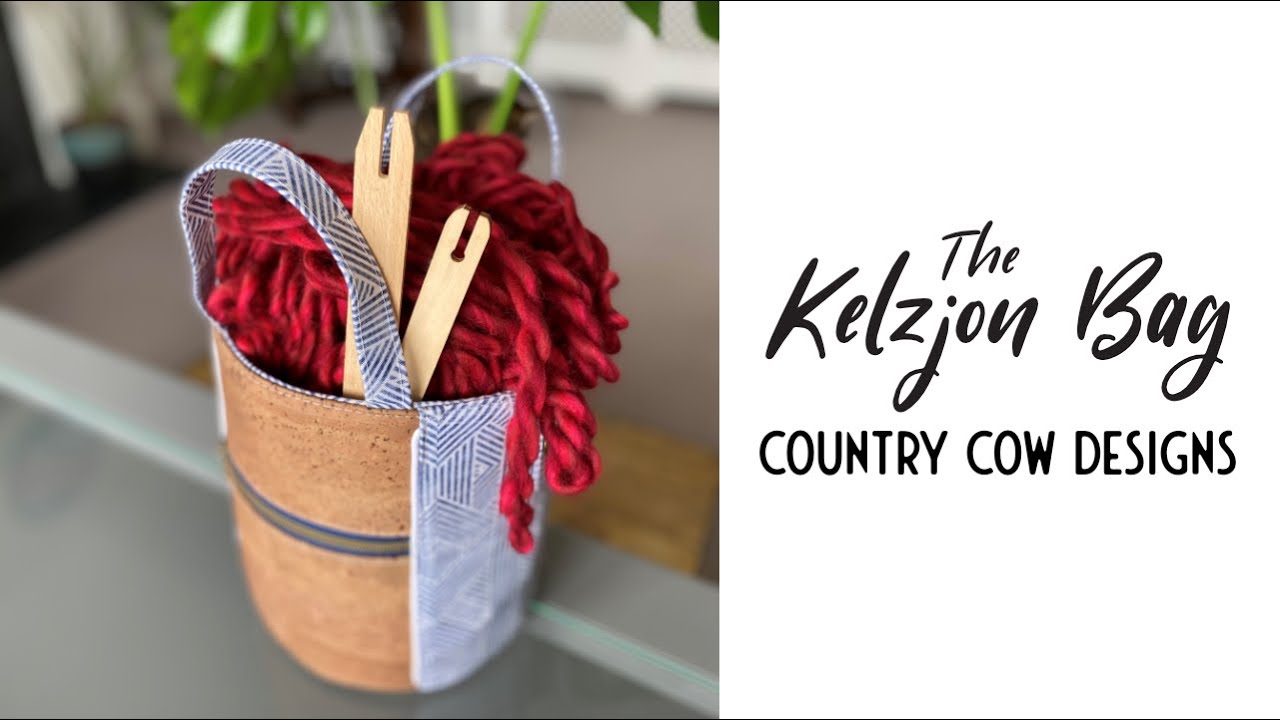 Kelzjon Bag - Bag Making Tutorial by Country Cow Designs