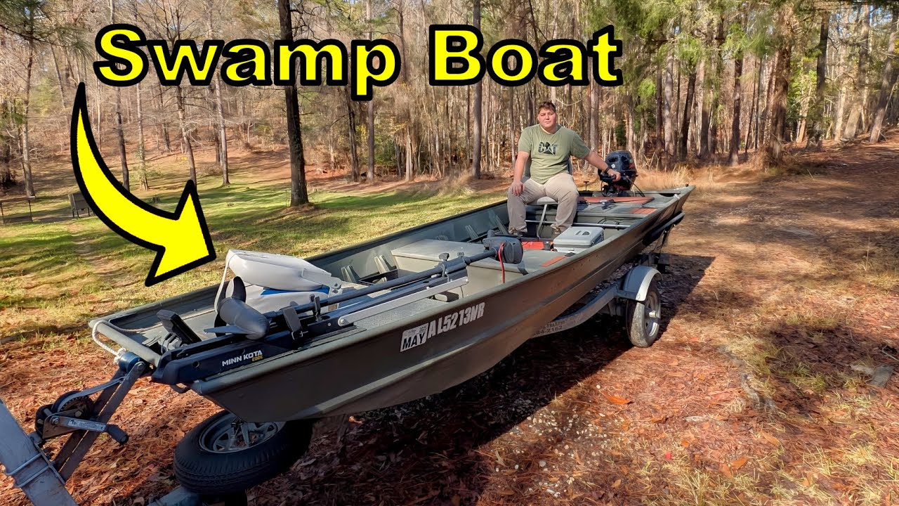 Alumacraft jon boat overview (my new swamp boat)