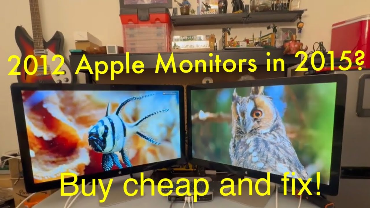 Fixing 2 Apple Monitors off Marketplace (Part 1)