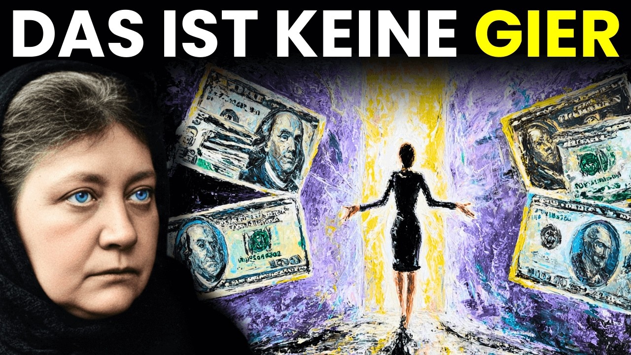 Der Wunsch nach eigenem Geld, ohne von jemandem abhängig zu sein Blavatsky enthüllt, was deine Seele