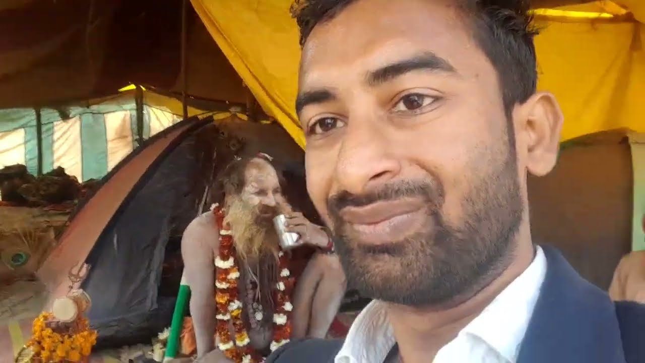 नागा साधु ने बोला मुझसे  राजनीति  के बारे में बात मत करना ||  Vlogs With Shailendra Gupta ||