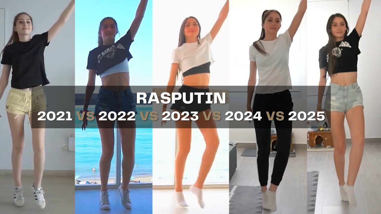 Just dance Rasputin | 2021 vs 2022 vs 2023 vs 2024 vs 2025