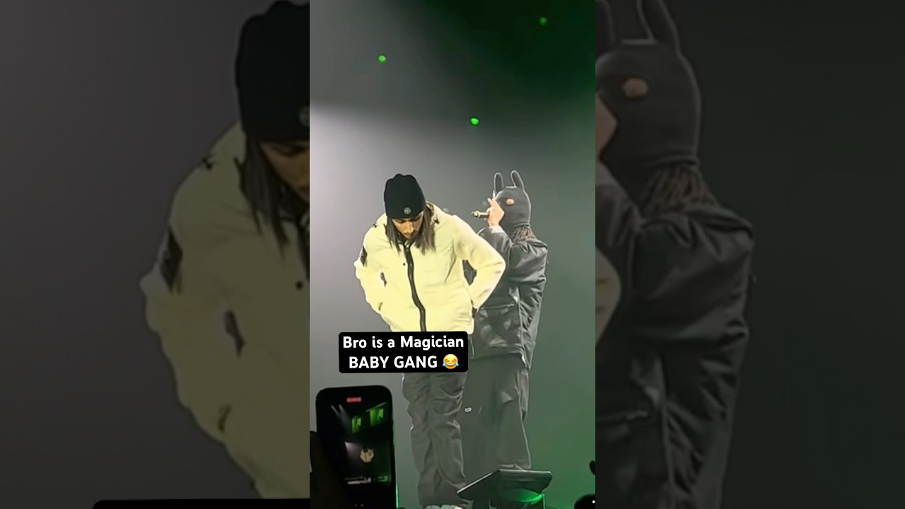 BABY GANG 😂 #babygang #concert #shortvideo #short #shorts #music #viral #artist #fyp #fy