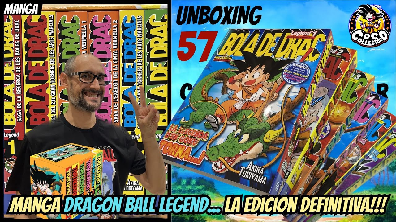 MANGA DRAGON BALL LEGEND COFRE 1 UNBOXING 57 Y REVIEW.
