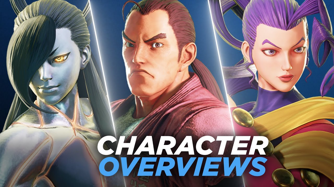 Seth, Dan, Rose -  Street Fighter V Character Overviews