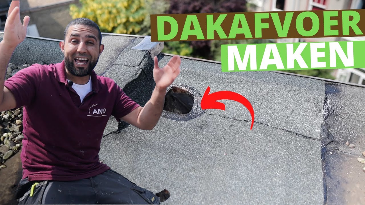 Leer hoe je een dakafvoer professioneel kunt maken Dakdekker geeft zijn geheimen vrij!