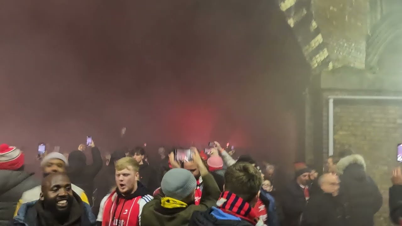 Ashburton Army March 1 #Arsenal Vs #TottenhamHotspurs #NorthLondonDerby