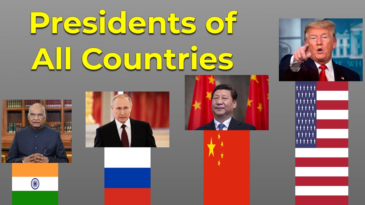 All countries president name list | president of the world | world data
