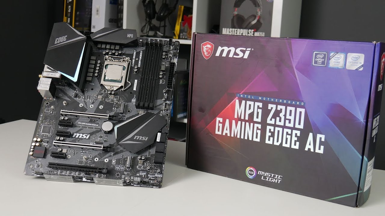 MSI MPG Z390 GAMING EDGE AC - TEST