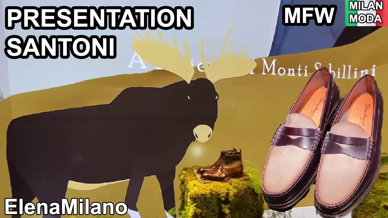 Presentation by Santoni Milan Fashion Week 🇮🇹 #italy #milan #mfw #shorts