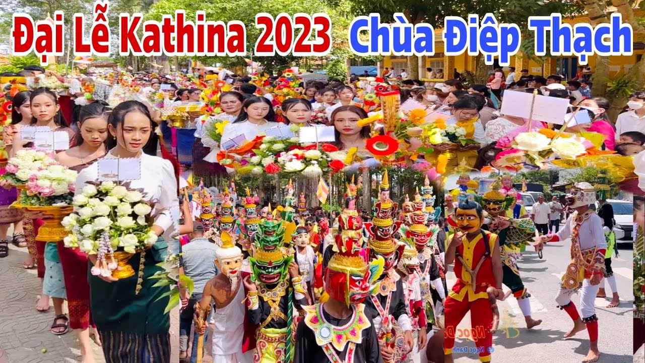 Chùa Điệp Thạch |  Đại Lễ Dâng Y Kathina 2023 Cực Hoành Tráng | NgọcDanhVlogs