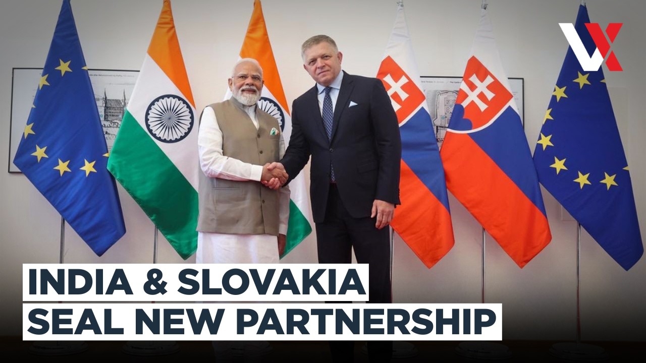 India-Slovakia Relations Get Major Upgrade | Indian PM Modi Announces New Partnership | VERTEX