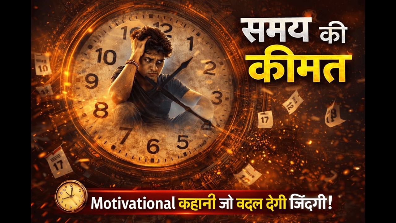 समय की कीमत - The Value Of Time || Hindi Motivational || Storystorytale Universe