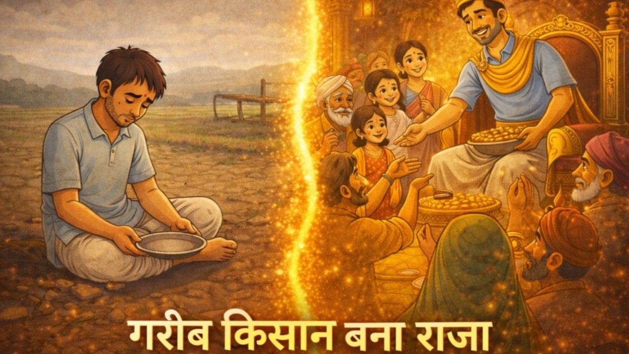 गरीब किसान हरिया बना राजा। Moral Story | Hindi Kahaniya #ramkahanitv6