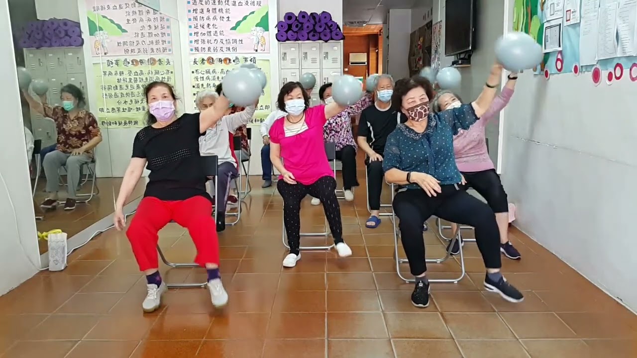 567真情比酒濃-銀髮族彈力球運動（指導老師：黃鈺媄）