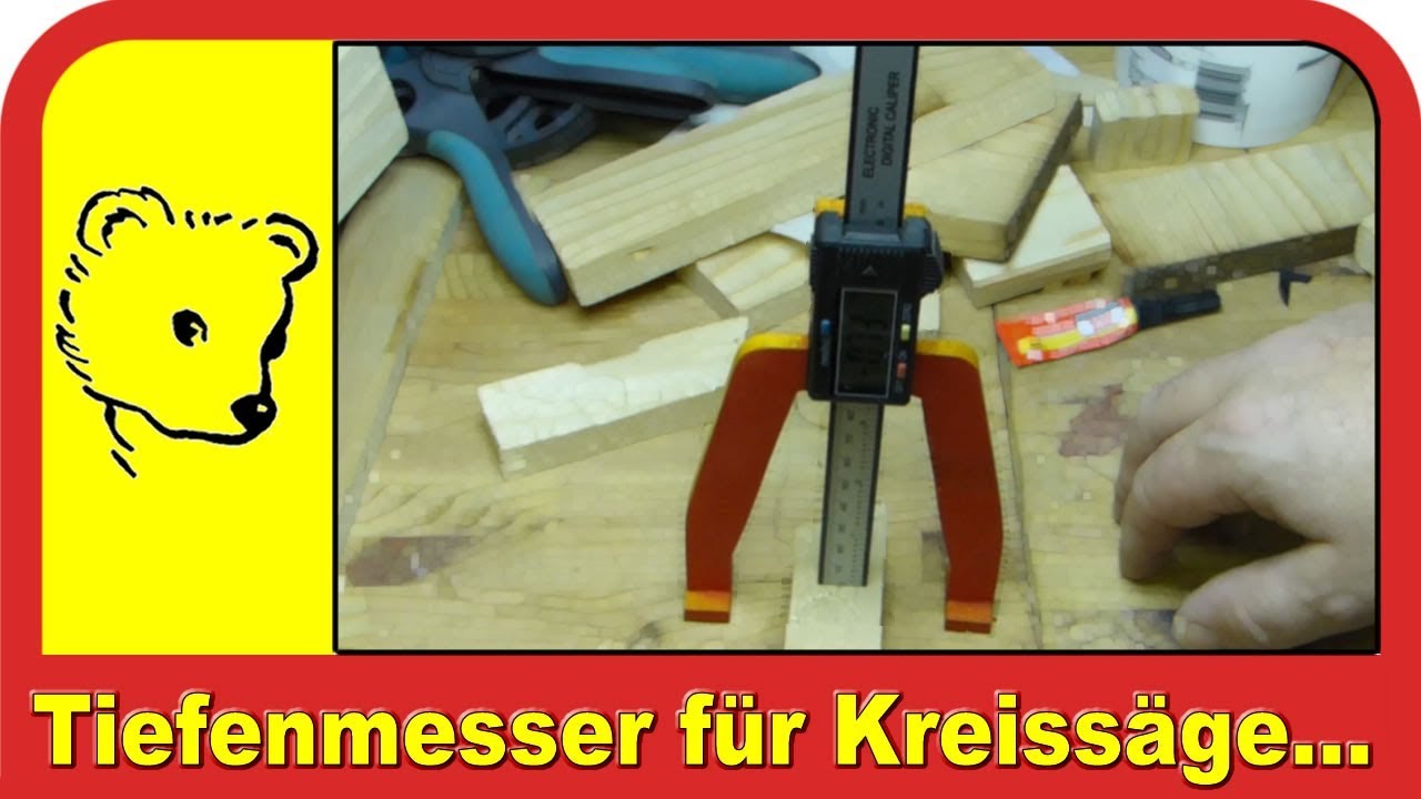 Digitaler Tiefenmesser in DIY / DIY digital depth gauge