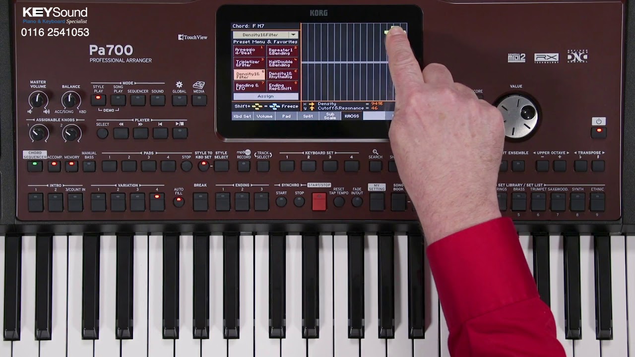 Korg Pa700 Part 5 - Kaoss