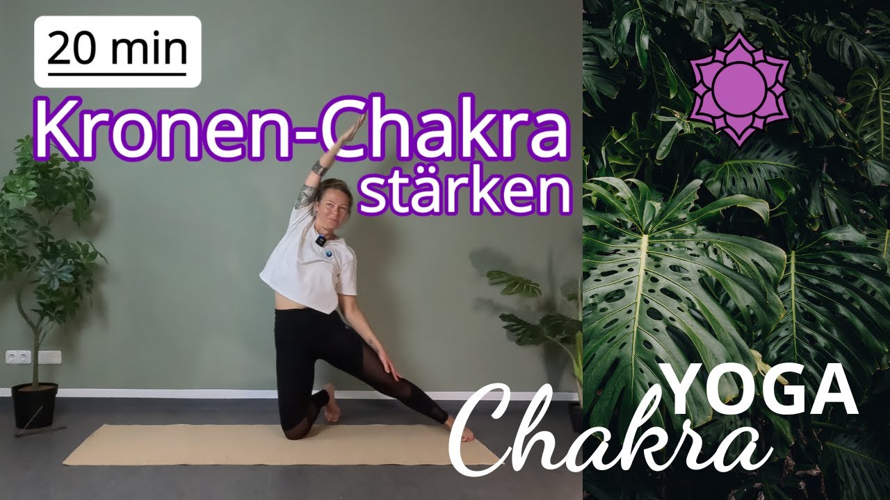 Kronenchakra Yoga | 20 Min. für innere Erfüllung & spirituelle Verbindung