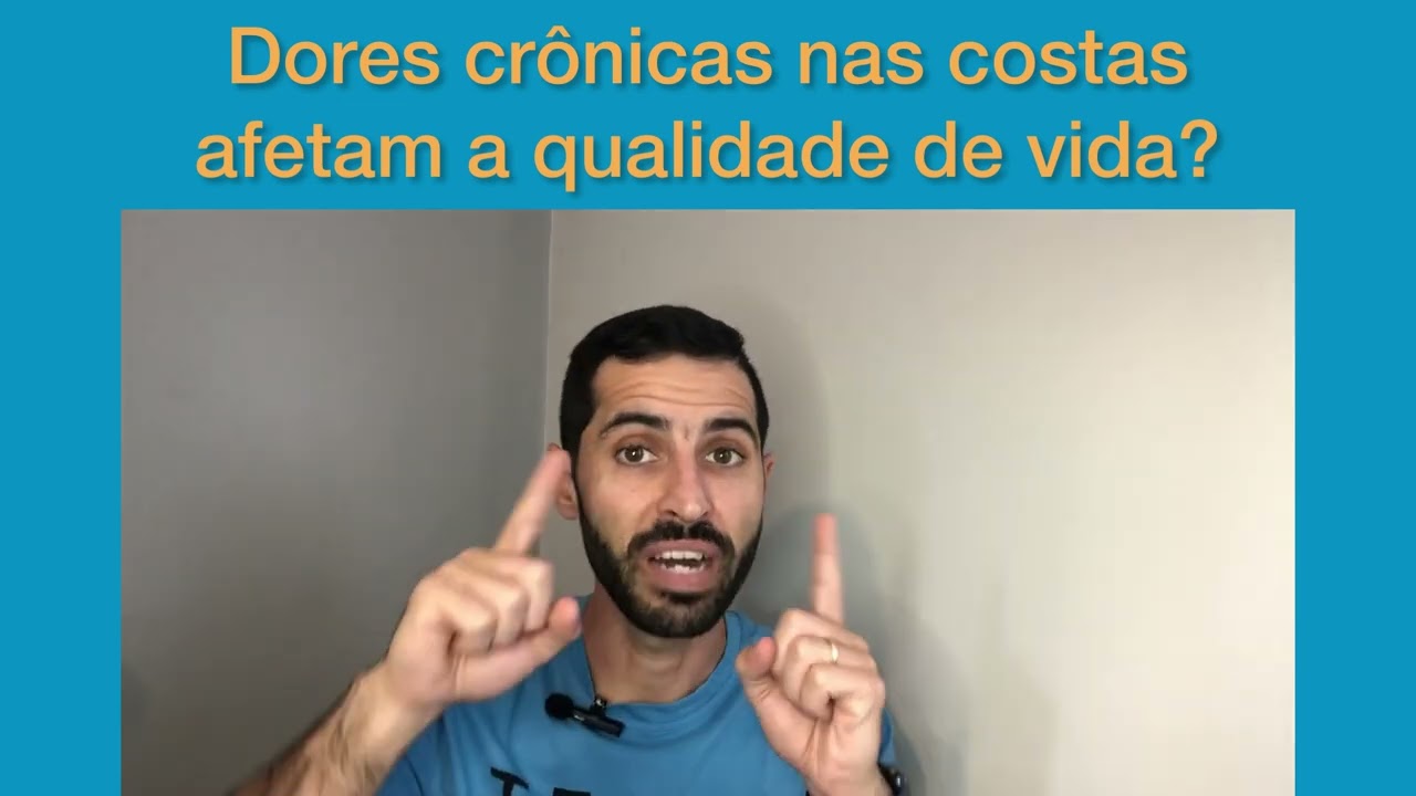 Dores crônicas e a qualidade de vida #shorts #dor #dorcrônica #dorescronicas #qualidadedevida