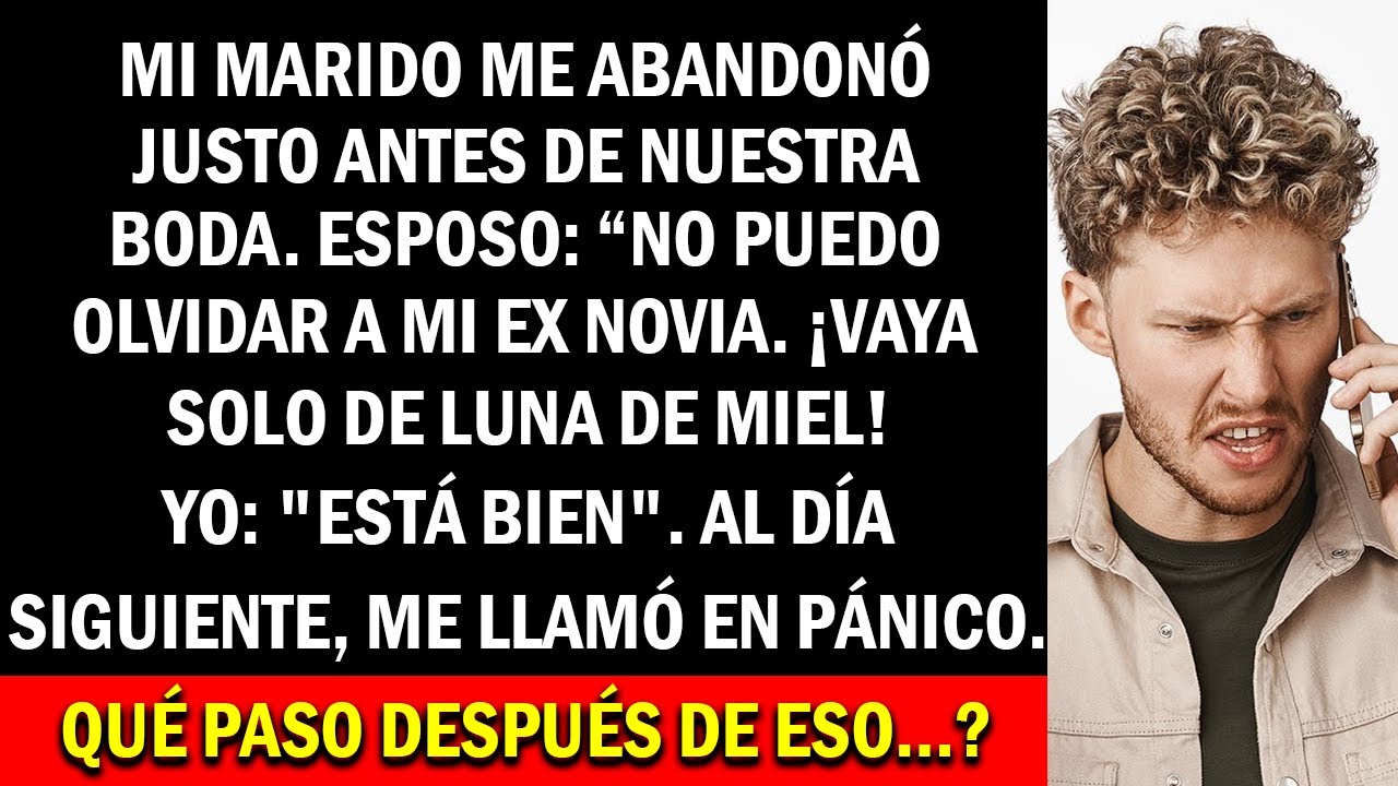Mi marido me abandonó justo antes de la boda y me dijo: 