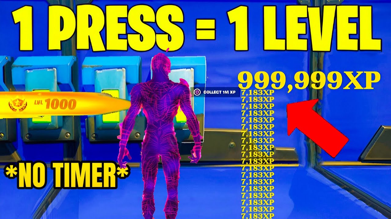 INSANE *EASY* Fortnite *AFK* XP GLITCH! (950k a Min!) Not Patched! 🤩😱