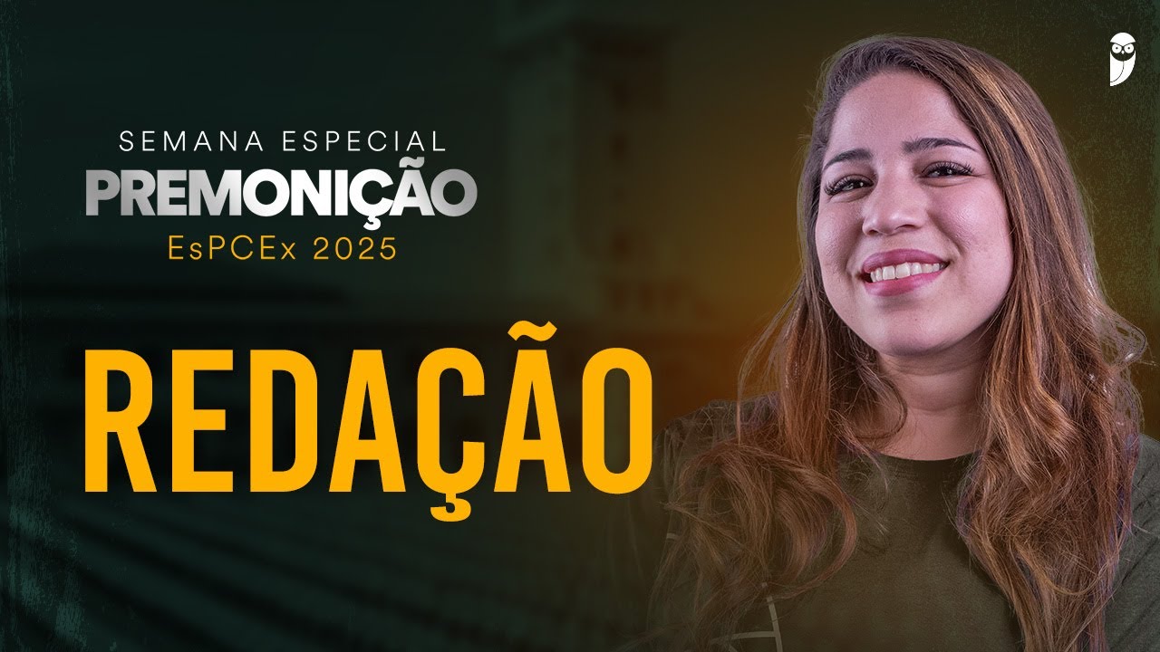 Premonição - Operação Campinas - EsPCEx 2025 - Redação - Prof.ª Marina Ferreira