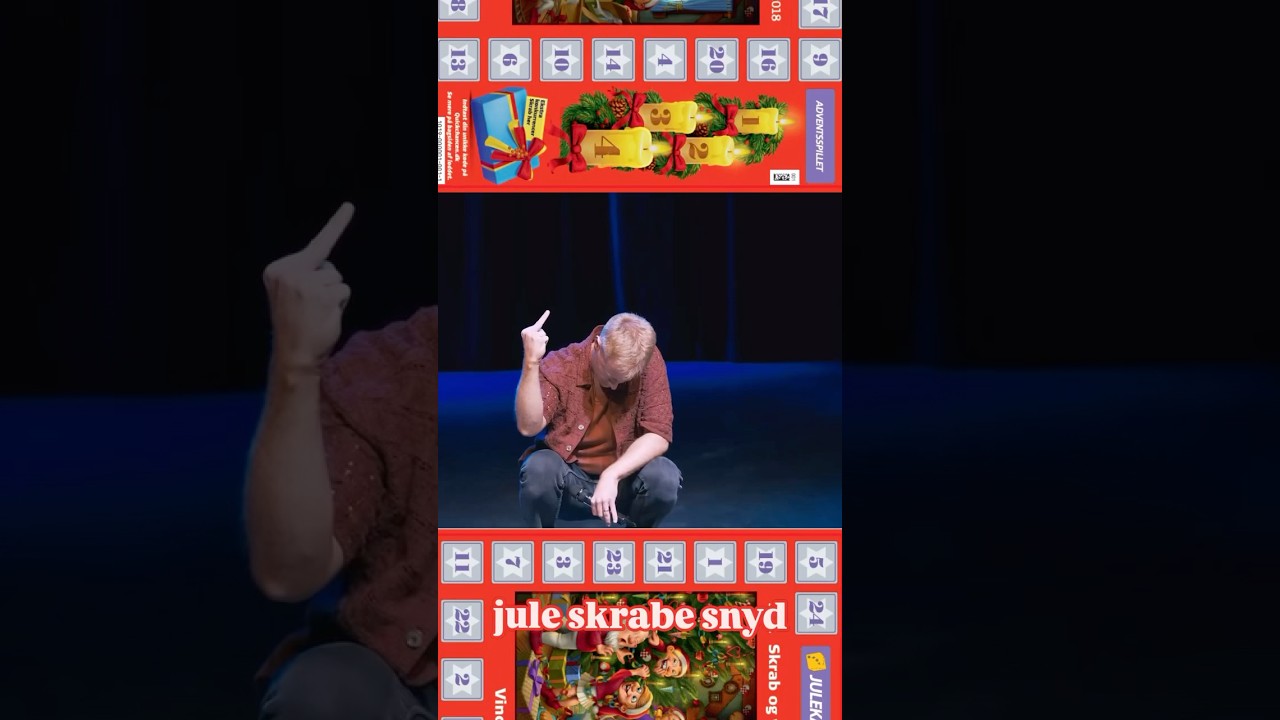 Juleskrabekalender 🎄💰🦌😂 #conradmolden #kingcarrot #julekalender #comedy #danmark #danglish