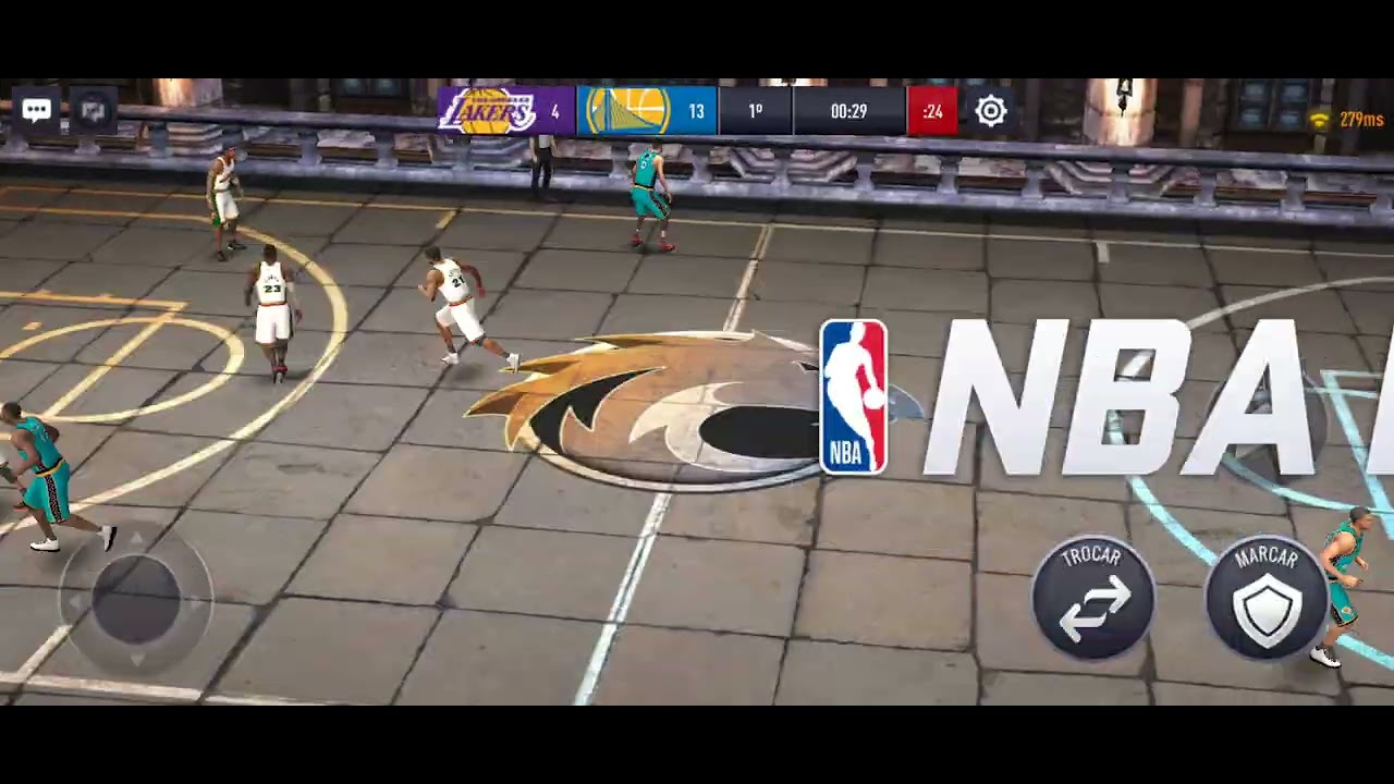 Game play nbalivemobile