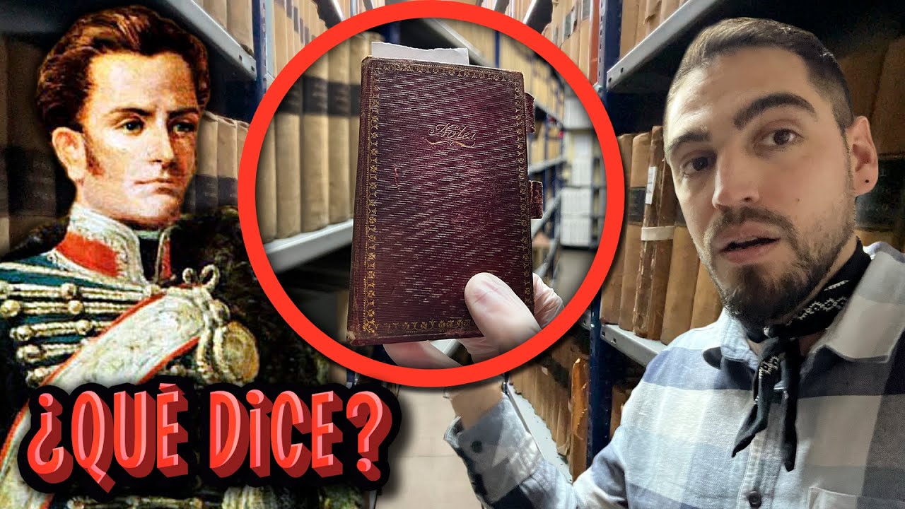 😱 ENCONTRÉ la LIBRETA de GUERRA de JOSÉ MIGUEL CARRERA 📕 un TESORO NACIONAL 🇨🇱  LA QUINTRALA