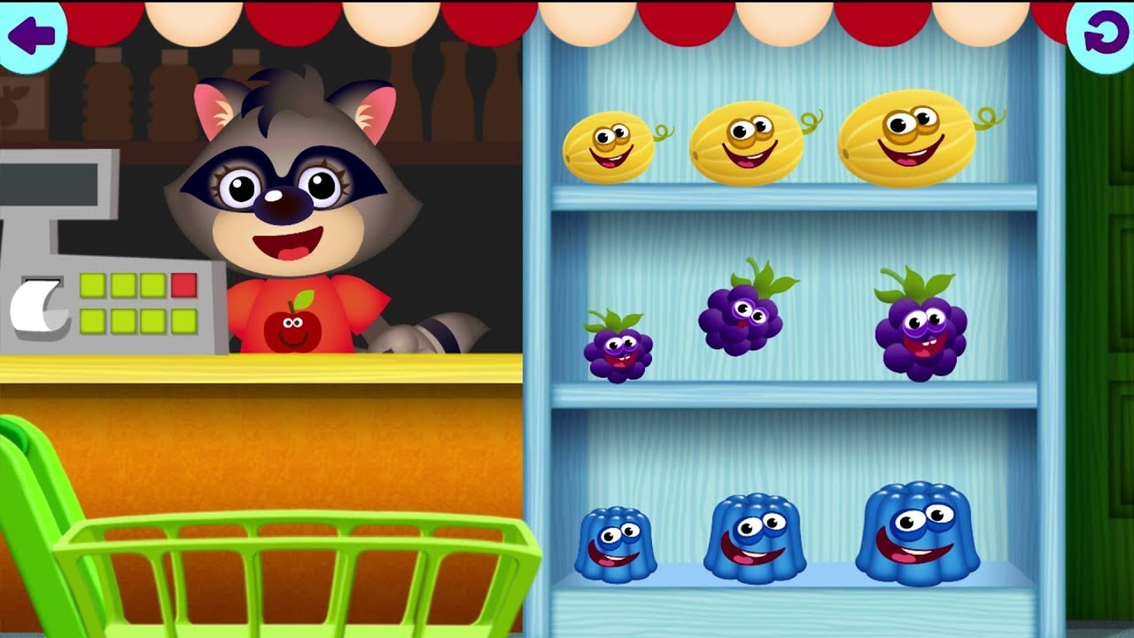 FUNNY FOOD 2 | SILHOUETTES | Learning Games for Kids | Educational Videos for Toddlers | Kids School