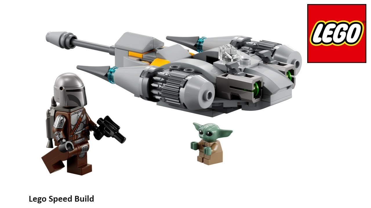 Lego Star Wars 75363 The Mandalorian N-1 Starfighter Speed Build