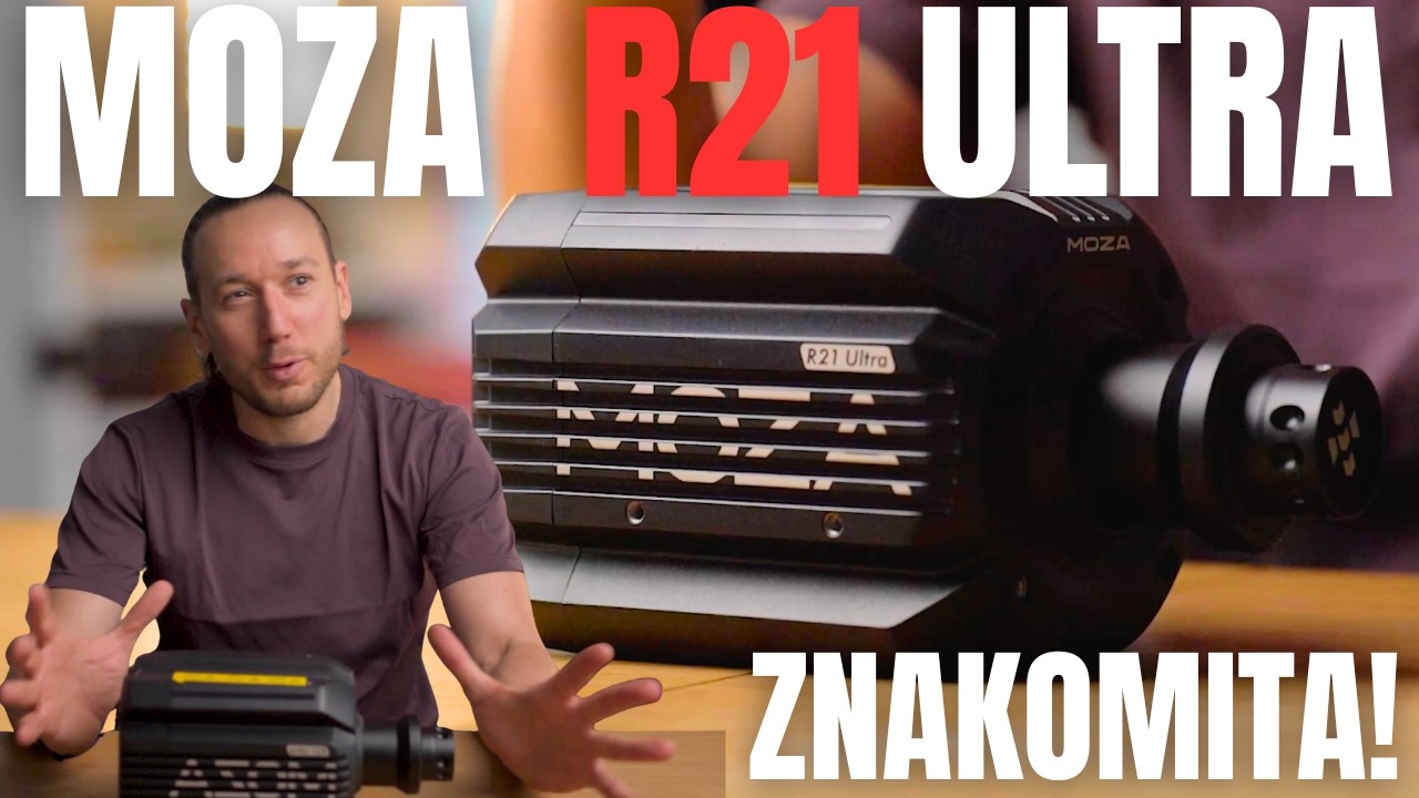 Wspaniała Baza Direct Drive - Moza R21! Mega Wartość/Cena!