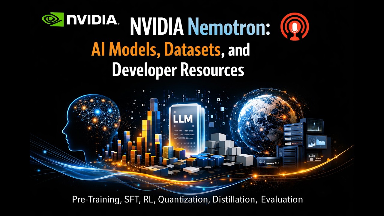 Конвейер обучения Nvidia Nemotron 3. Модели ИИ, наборы данных. SFT, RL, квантование, дистилляция,...