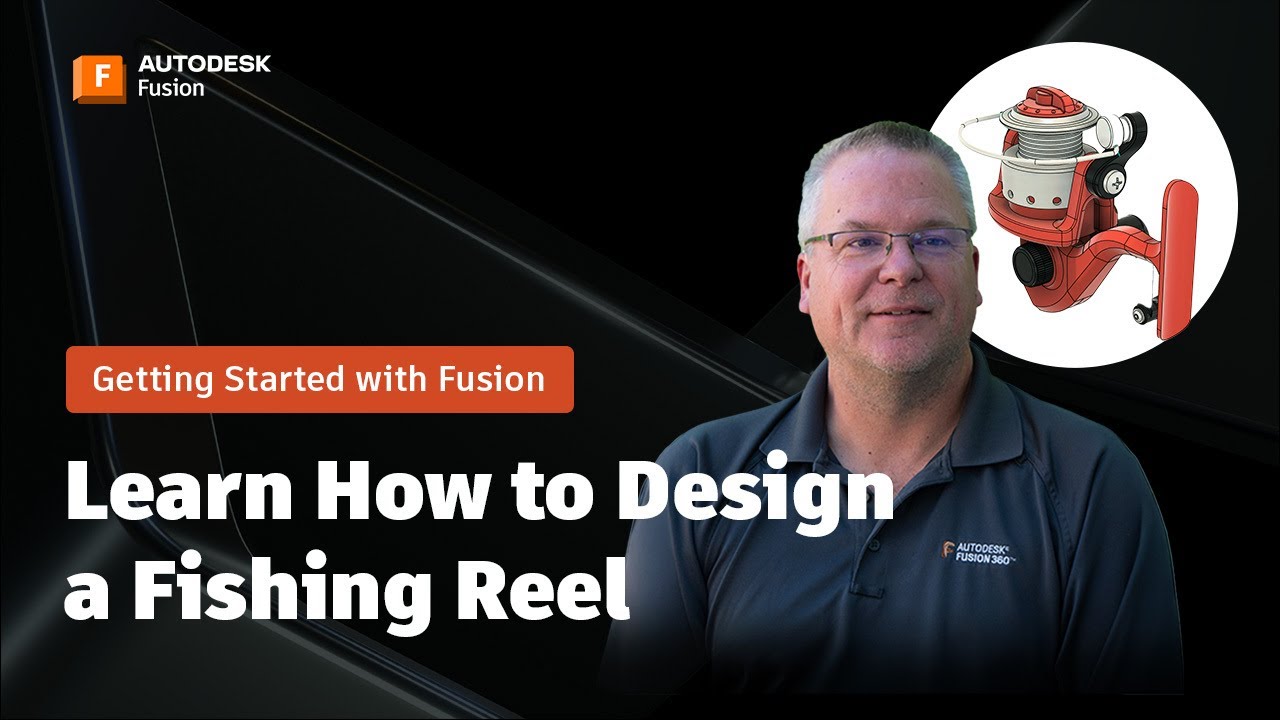 Can You Design This Fishing Reel? | Getting Started with Autodesk Fusion Episode 1