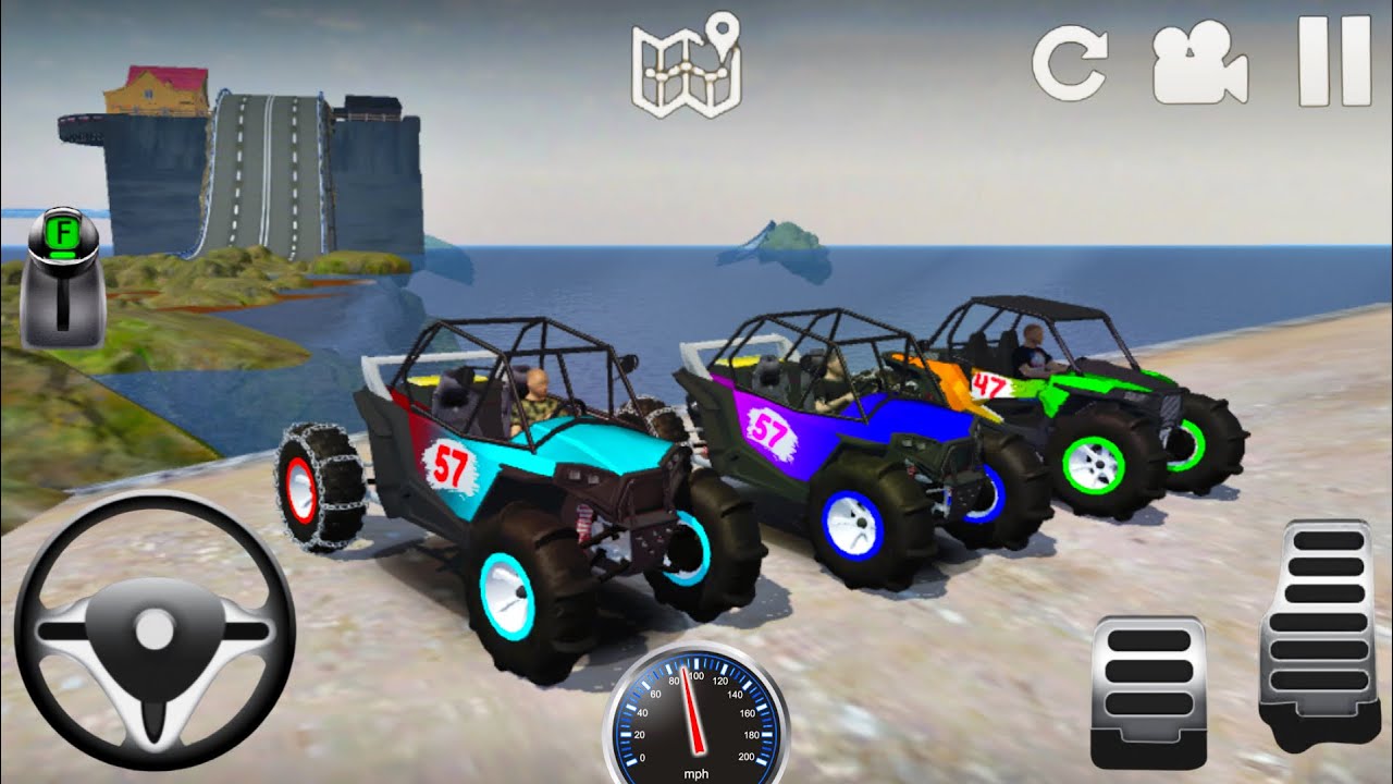 Drive SXS Dirt Car For Impossible Stunts - Offroad Outlaws Best Online Multiplayer Android&IOS Game