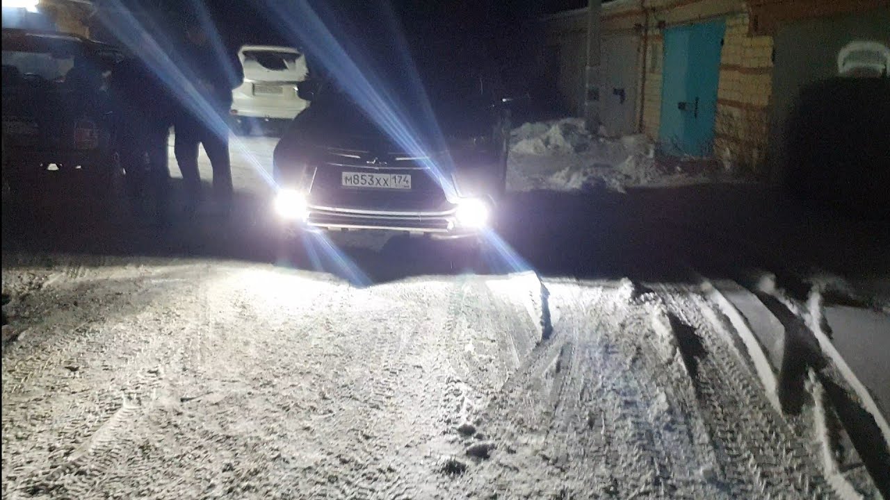 супер яркие дхо на новый Паджеро Спорт, часть 2.
