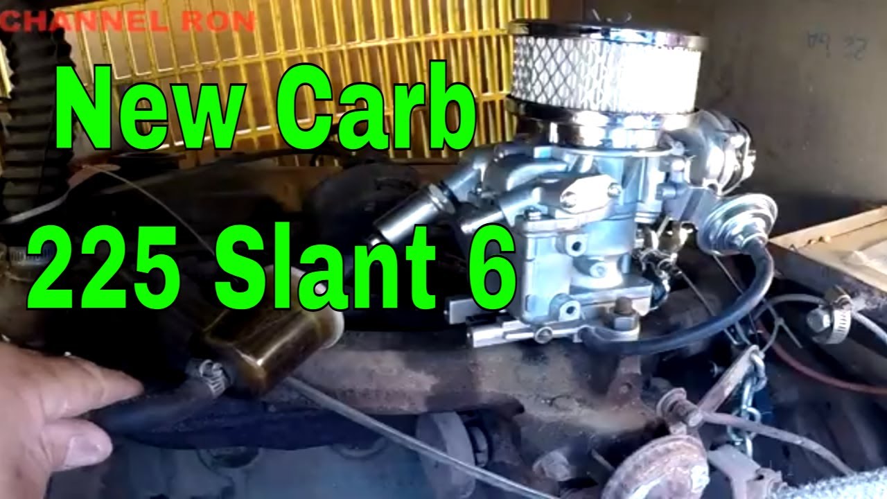 New Carburetor For 225 Slant Six on J5 Bomidear